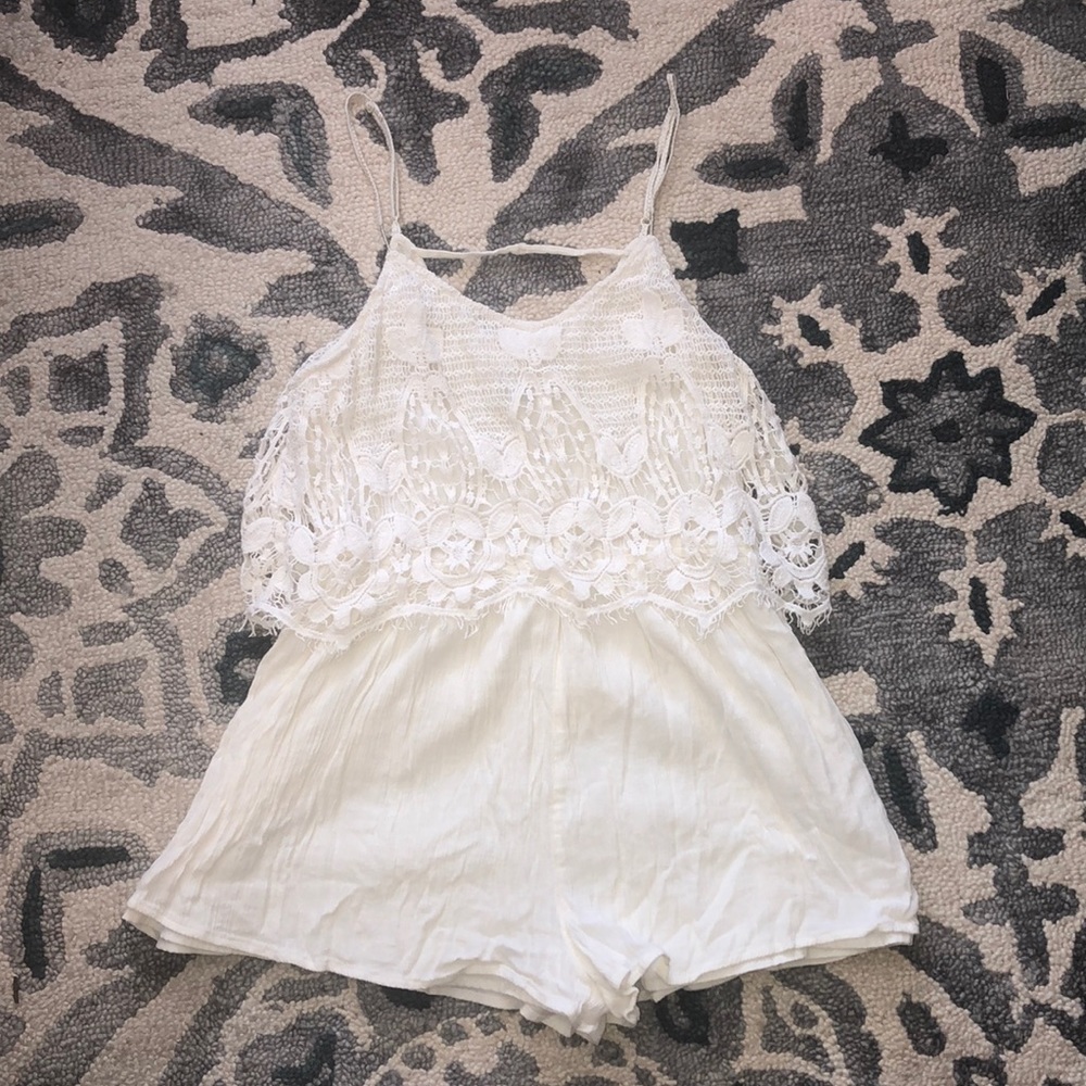 Cream romper